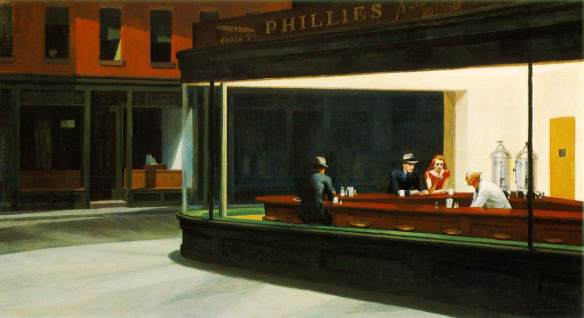 "Nighthawks", Edward Hopper, 1942